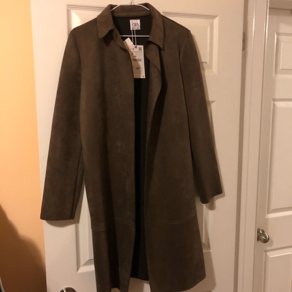 *NWT* ZARA TRENCH COAT - SMALL - Picture 7 of 7